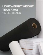 One Stop Lightweight Tear Away 1.5 oz. Black