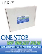 One Stop WP Inkjet Film (waterproof) 11 x 17