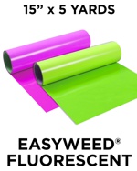Siser® EasyWeed®  Fluorescent Heat Press Material