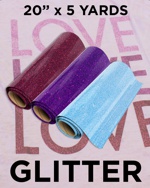 Siser® Glitter Heat Press Material