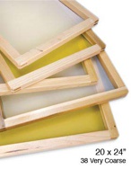 One Stop Wood T-Shirt Frame 38 White - 20 x 24 in.