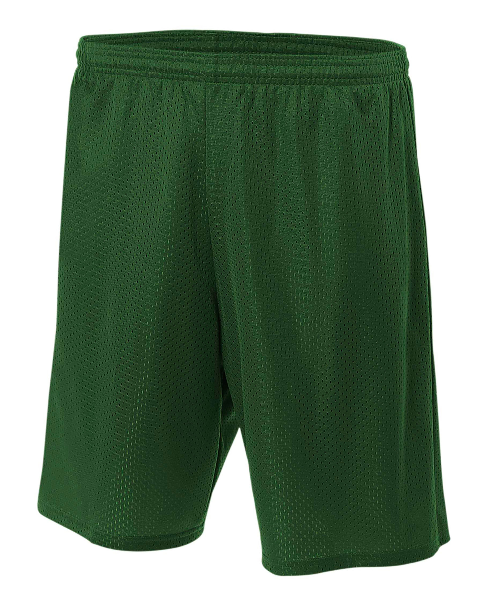 A4® N5296 9'' Lined Tricot Mesh Short