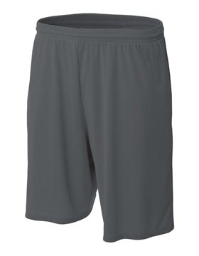 A4® N5338 9'' Moisture Management Short with Side Pockets