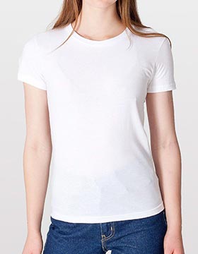 American Apparel® 2102 Women's Fine Jersey Short Sleeve T-Shirt (USA)