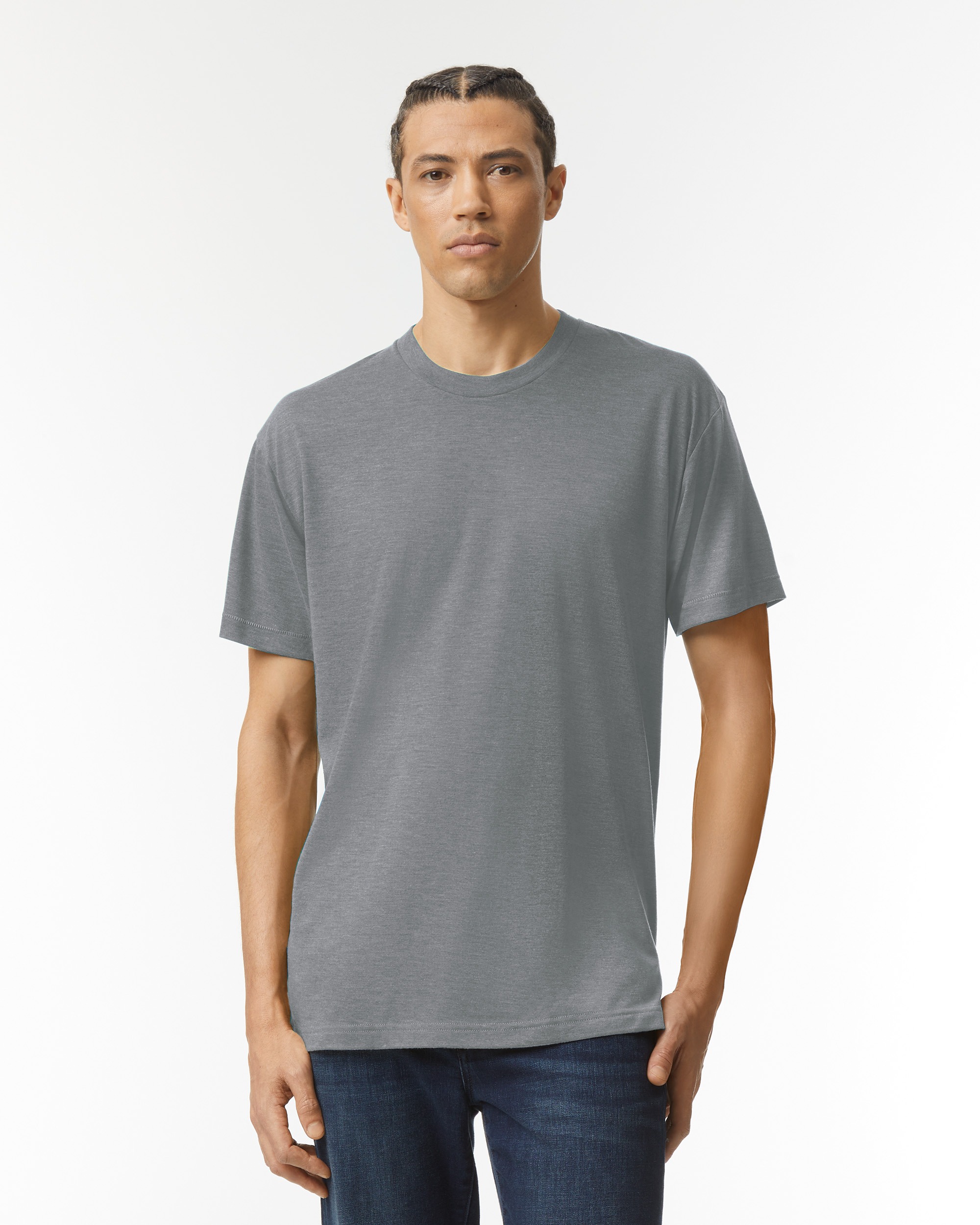 American Apparel® TR401 Tri-Blend Unisex Track T-Shirt