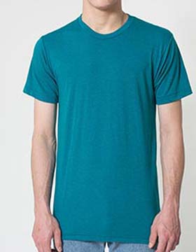 American Apparel® TR401USA Unisex Tri-Blend Track T-Shirt (USA)