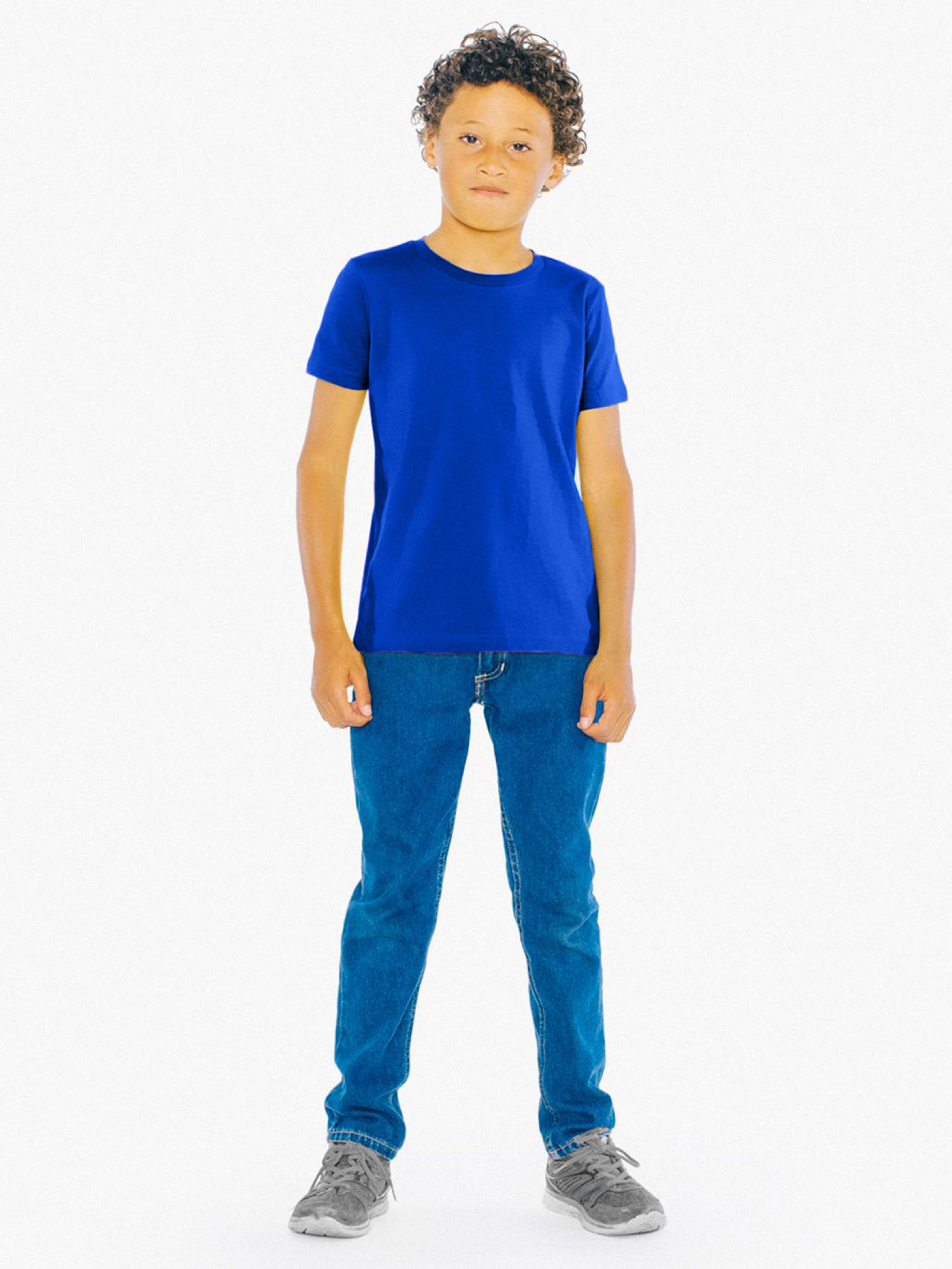 American Apparel® 2201W Youth Fine Jersey Short Sleeve T-Shirt
