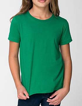 American Apparel® 2201 Youth Fine Jersey Short Sleeve T-Shirt (USA)