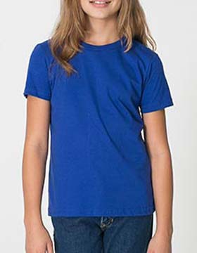 American Apparel® 2201 Youth Fine Jersey Short Sleeve T-Shirt (USA)