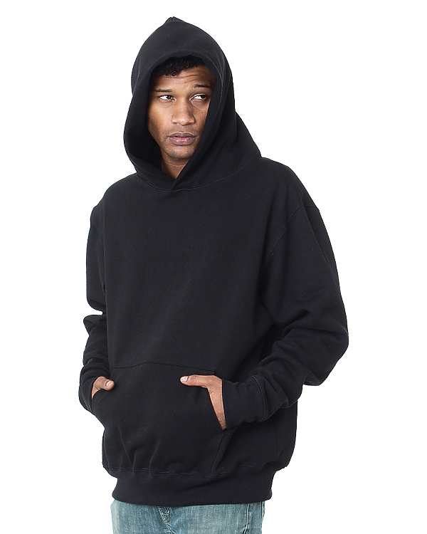 Bayside™ 4000 Made in USA Super Heavy 16 oz. Oversized Hooded Pullover Fleece
