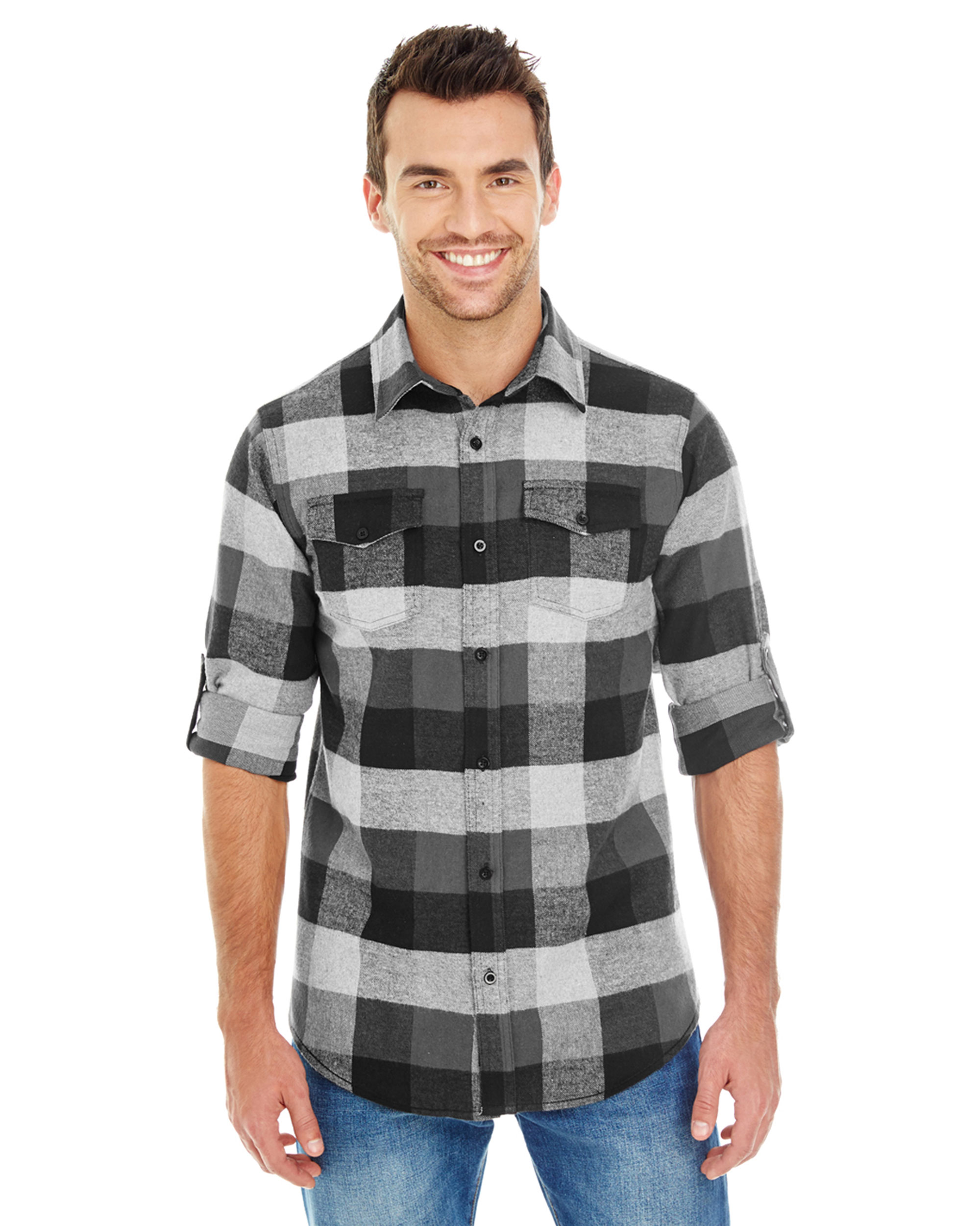Burnside® B8210 Plaid Flannel Shirt