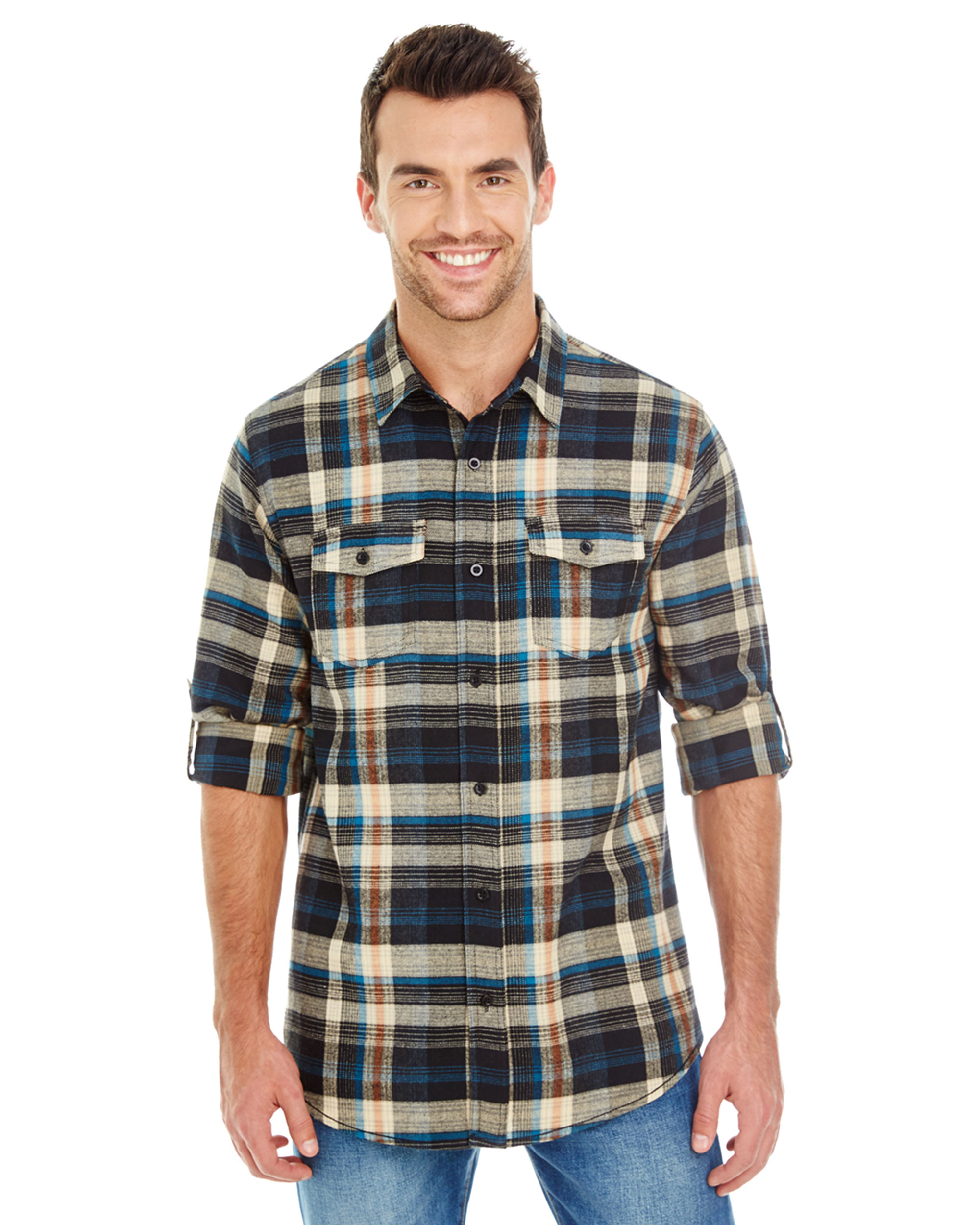 Burnside® B8210 Plaid Flannel Shirt