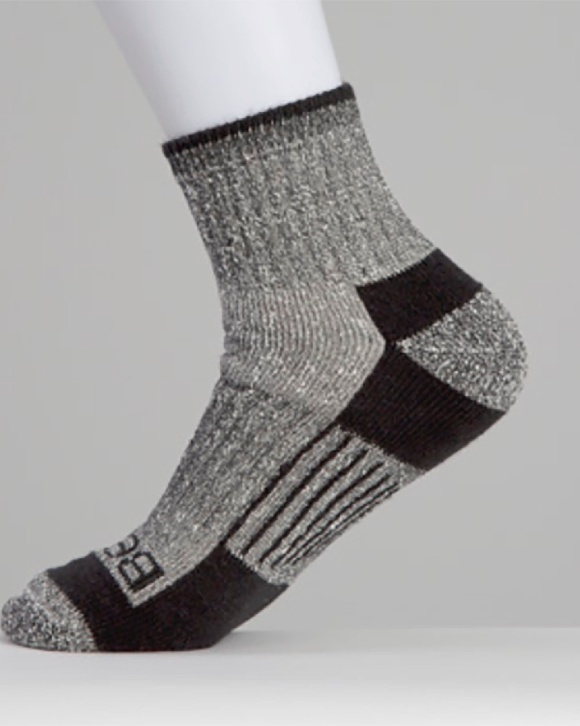 Berne Workwear® SK108 Men's Wool-Blend Comfort Quarter Socks 3-Pack