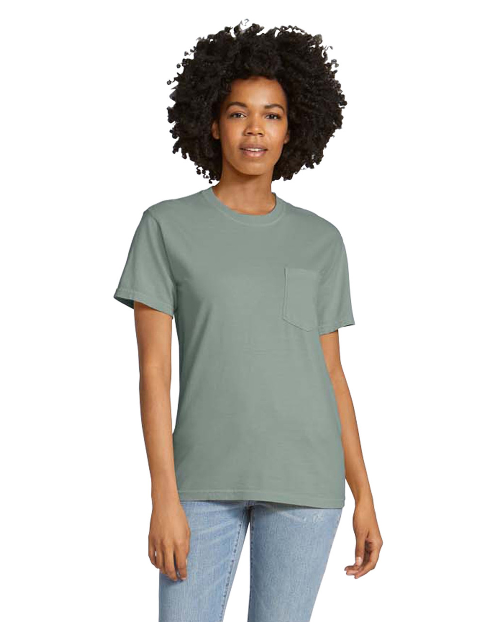 Comfort Colors® 6030 Heavyweight Adult  Pocket T-Shirt