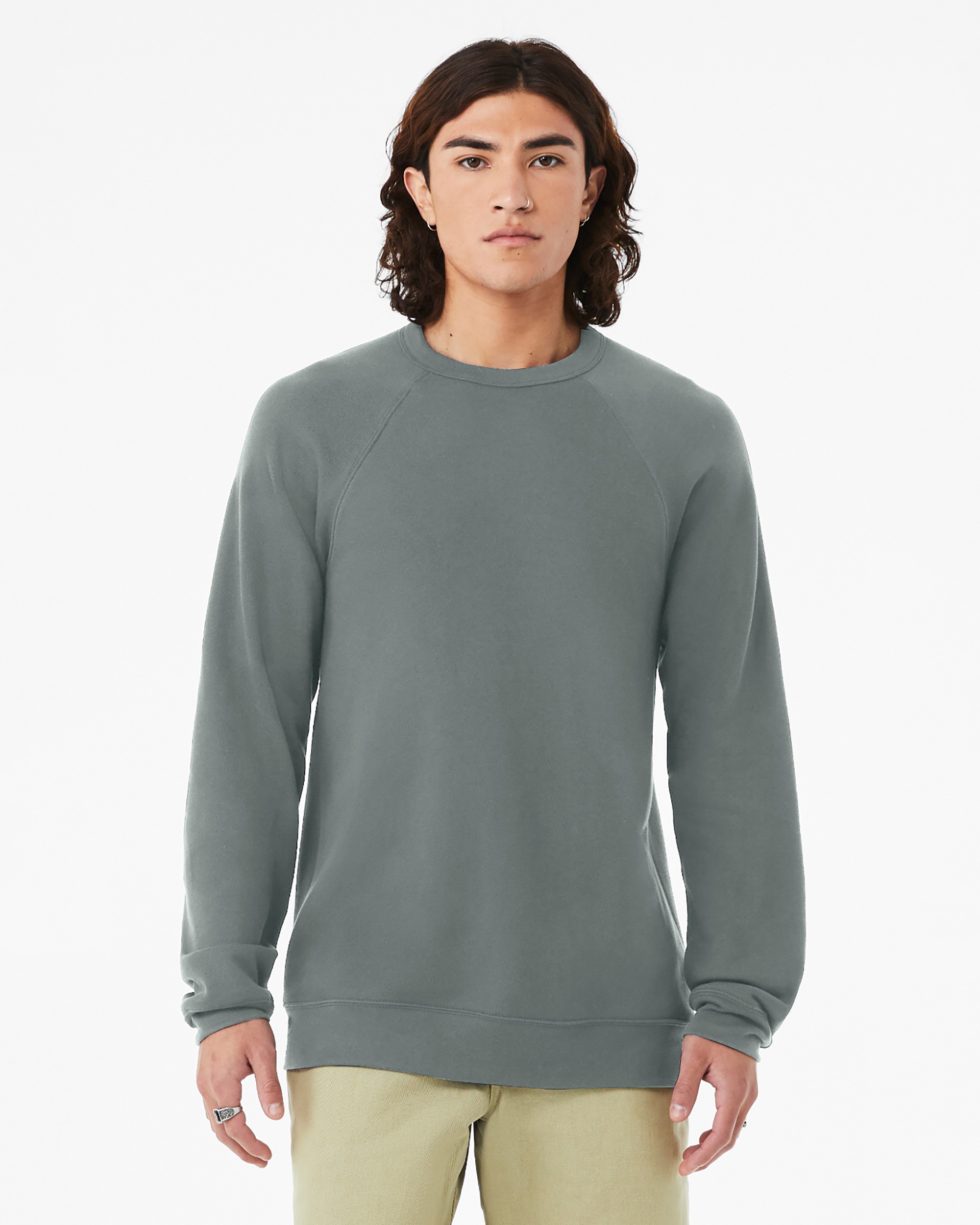 BELLA+CANVAS® 3901 Unisex Sponge Fleece Raglan Sweatshirt