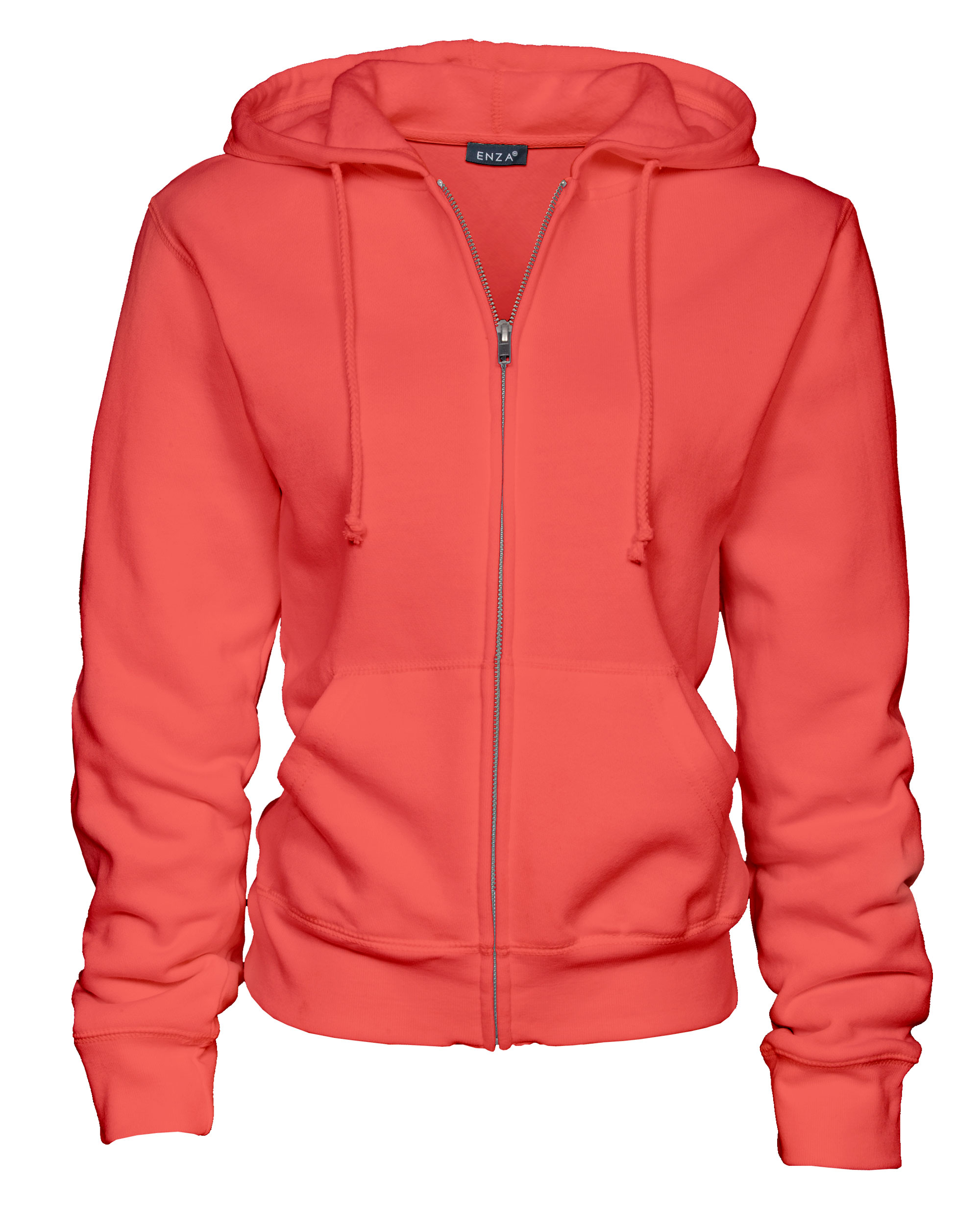 Enza® 37379 Ladies Varsity Double Hood Pullover - Wholesale