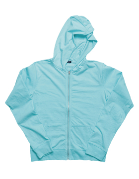 Enza® 39279 Ladies Jersey Full Zip Hood
