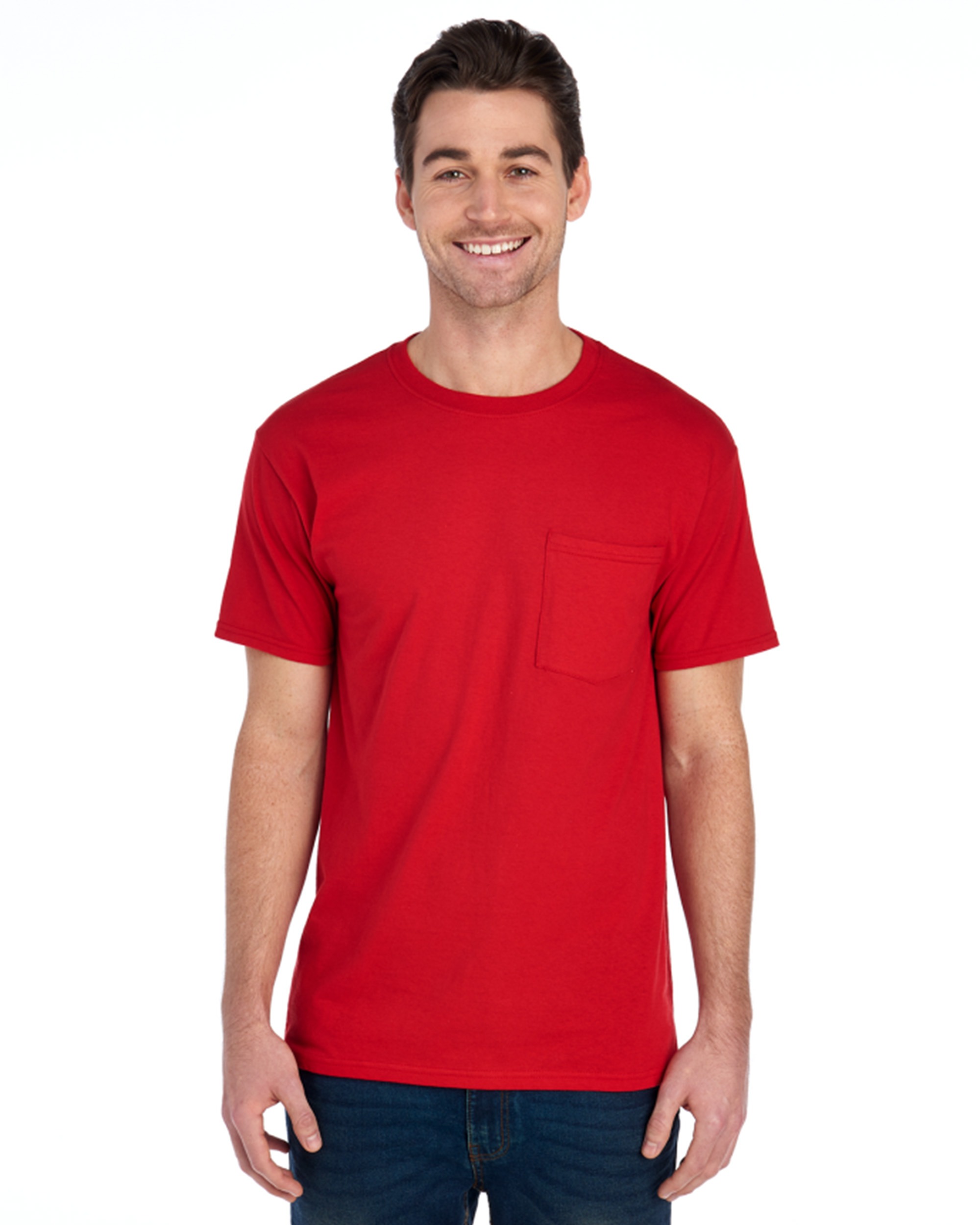 Fruit Of The Loom® 3930PR HD Cotton™ Unisex Pocket T-Shirt