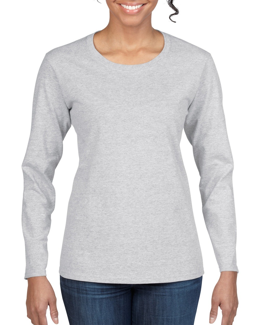 GD051 - Heavy Cotton™ Ladies' Long Sleeve T-Shirt - One Stop