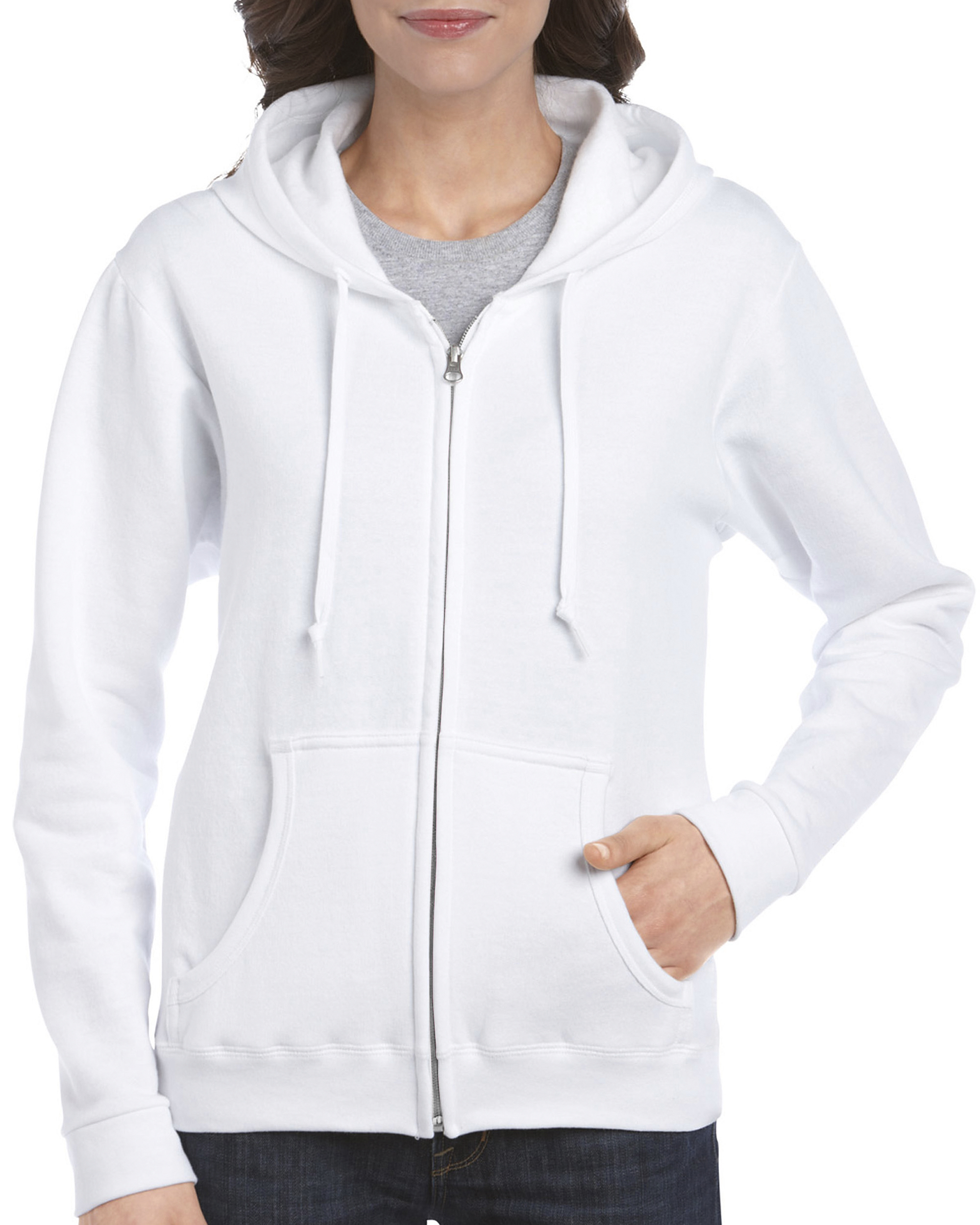 GD092 - Heavy Blend™ Ladies Full Zip Hooded Sweatshirt - One Stop