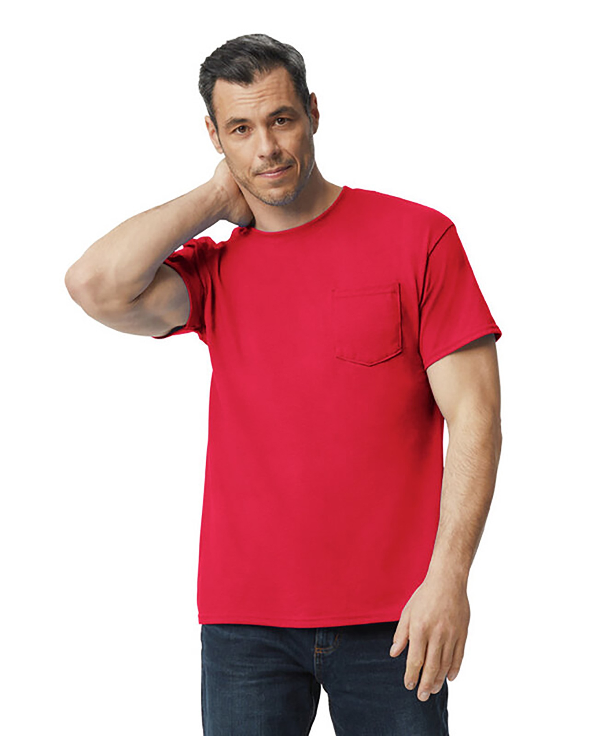 Gildan® 8300 DryBlend® Adult T-Shirt with Pocket