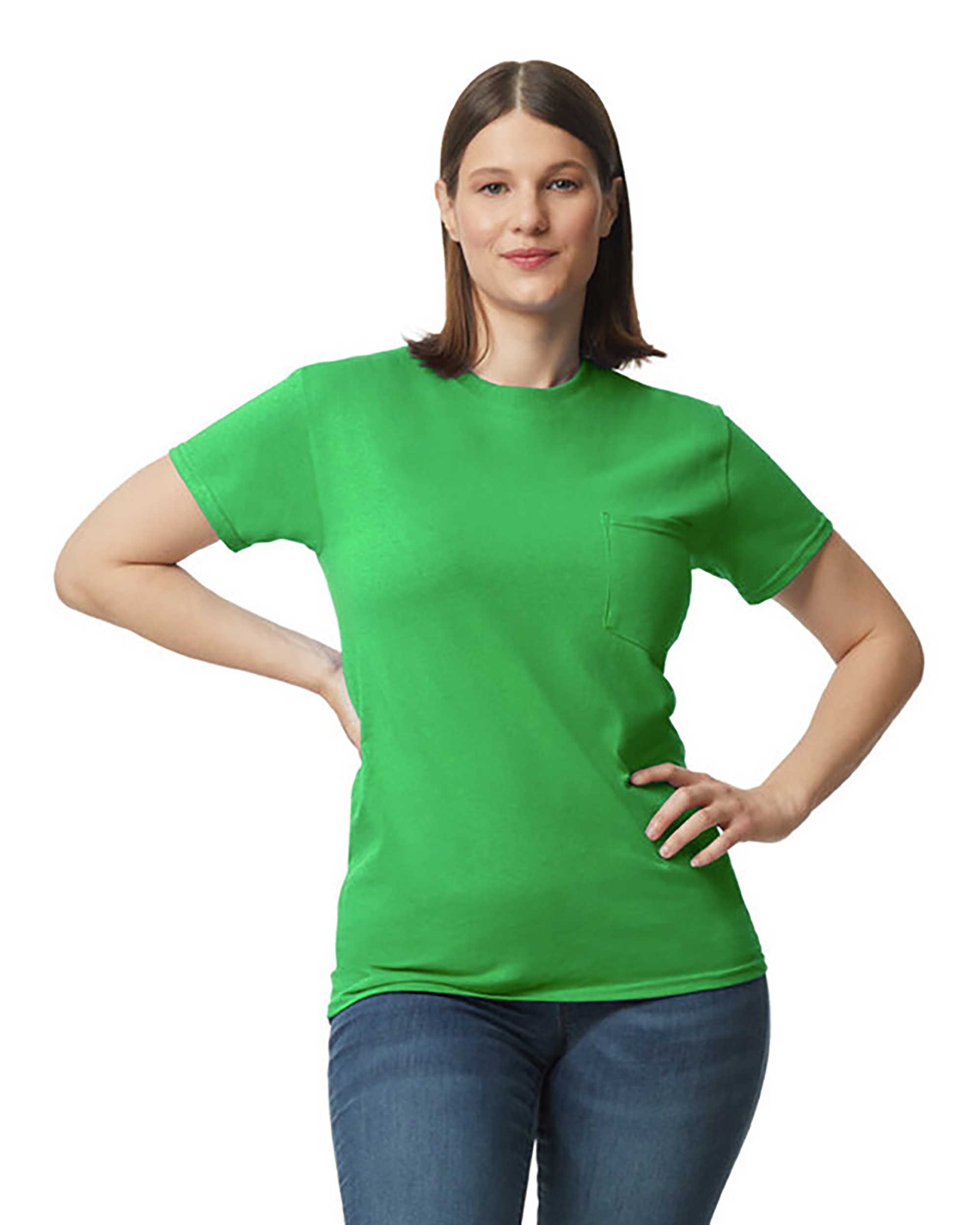 Gildan® 5300 Heavy Cotton™ Adult T-Shirt with Pocket
