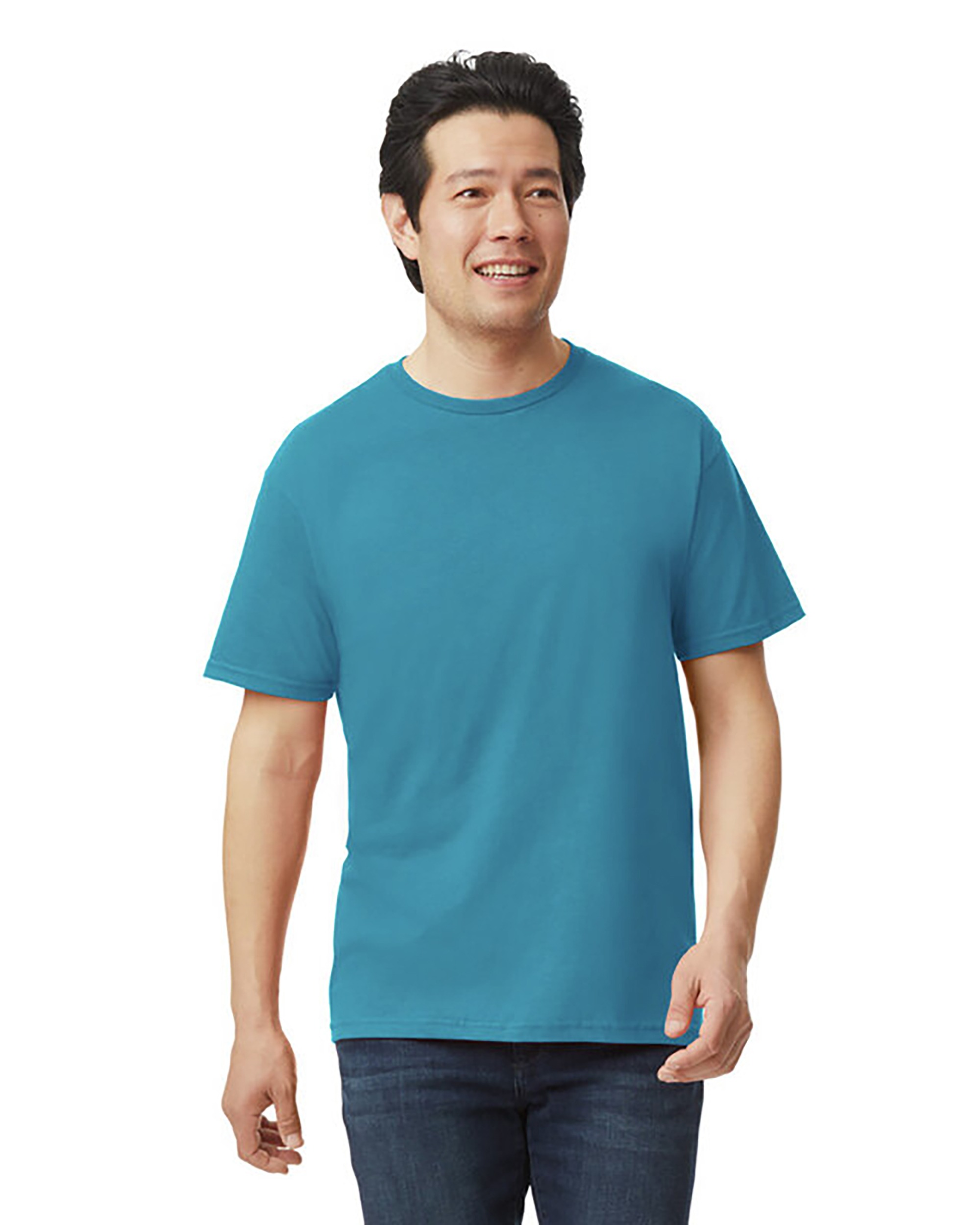Gildan® 64000 Softstyle® Adult T-Shirt, shown in Antique Sapphire