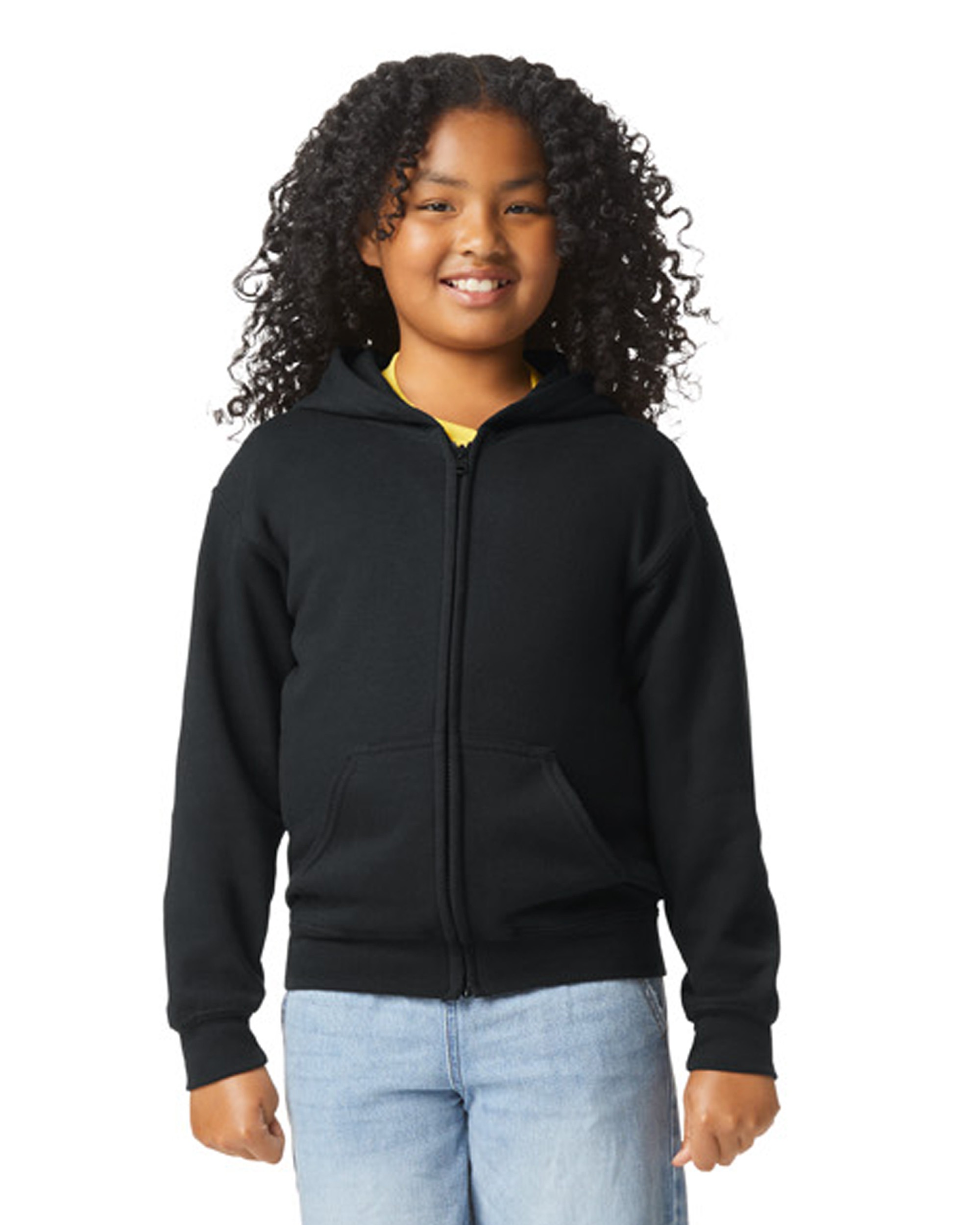 Gildan® 18600B Heavy Blend™ Youth Full Zip Hooded Sweatshirt