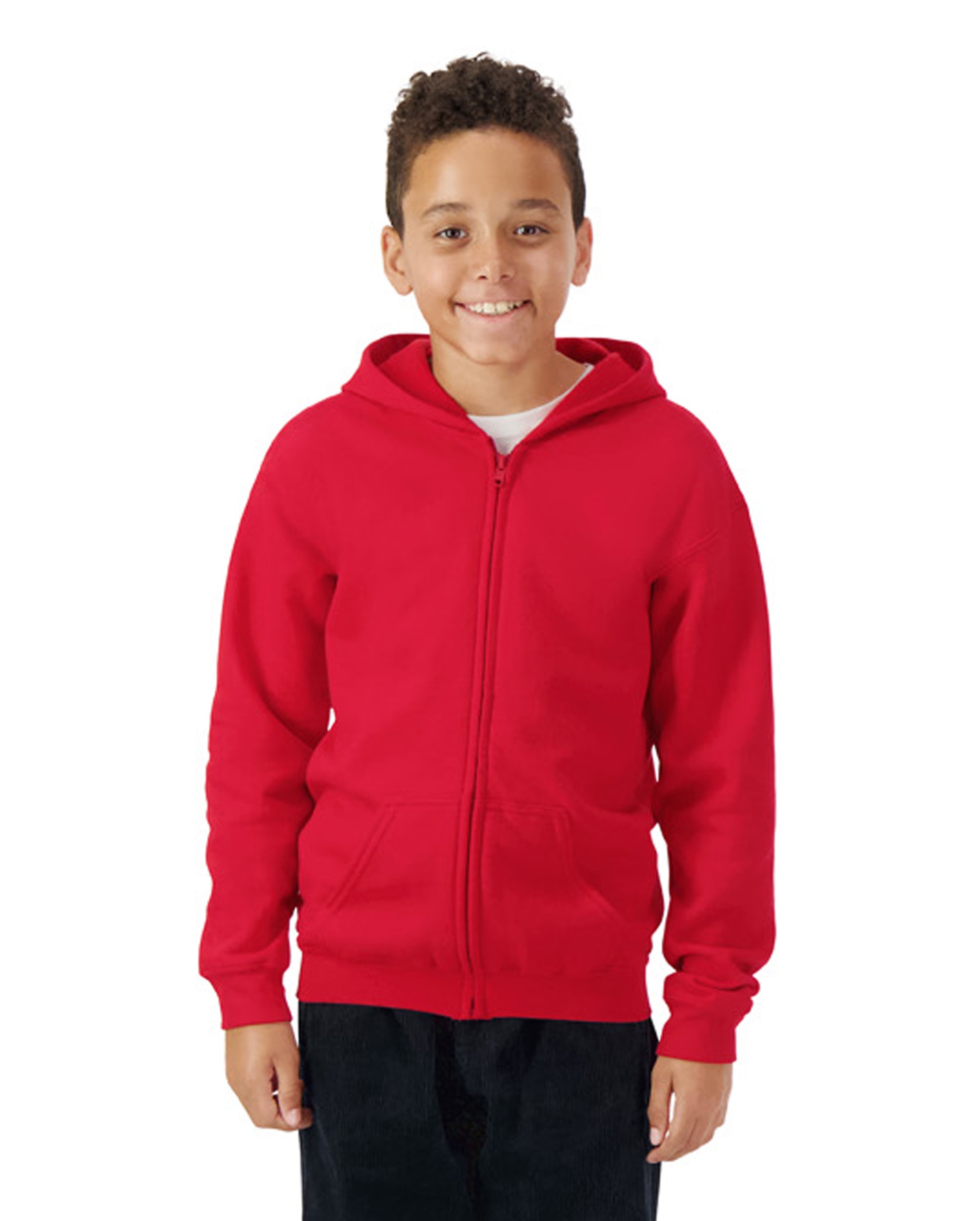 Gildan® 18600B Heavy Blend™ Youth Full Zip Hooded Sweatshirt