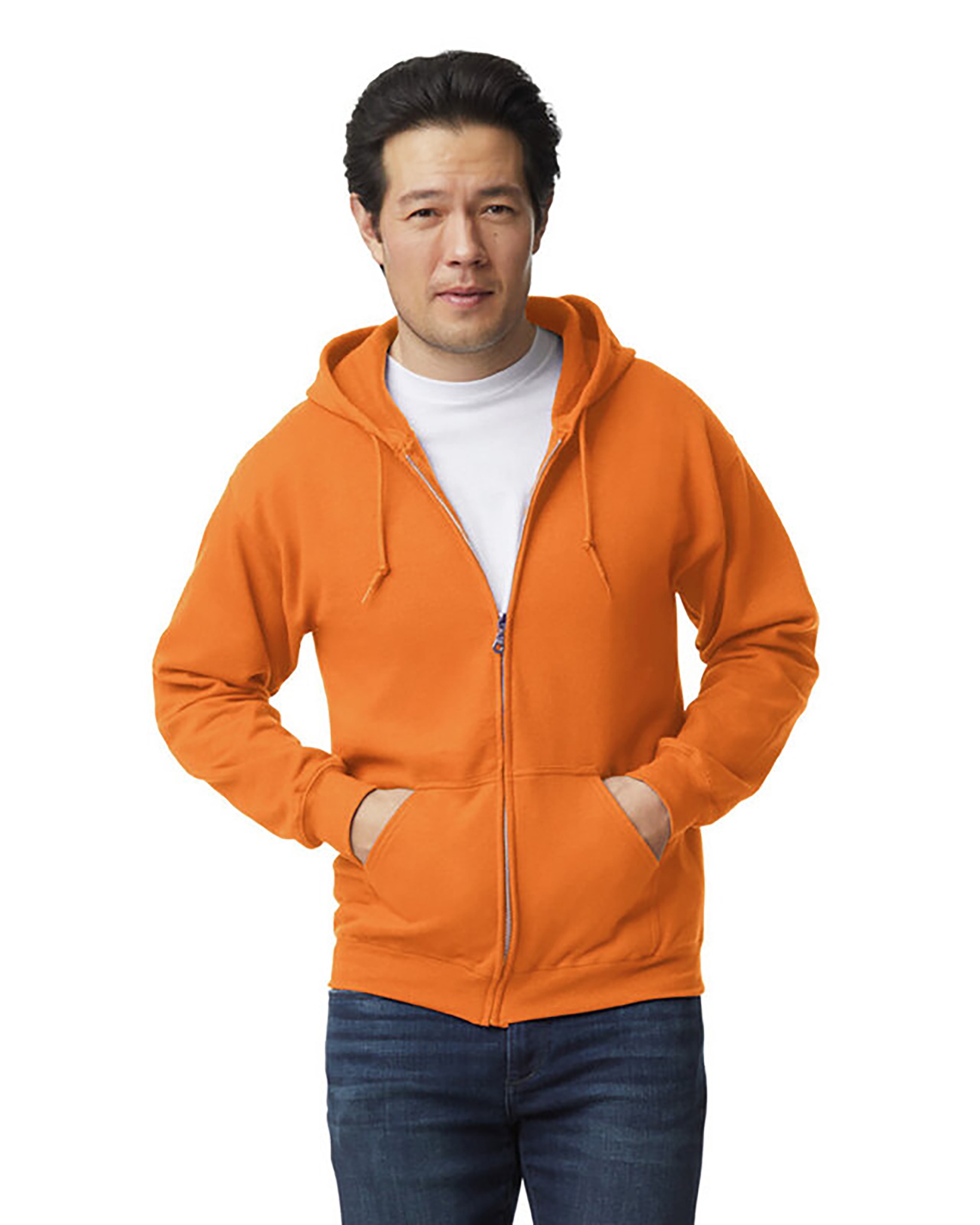Gildan® 18600 Heavy Blend™ Adult Full Zip Hooded Sweatshirt
