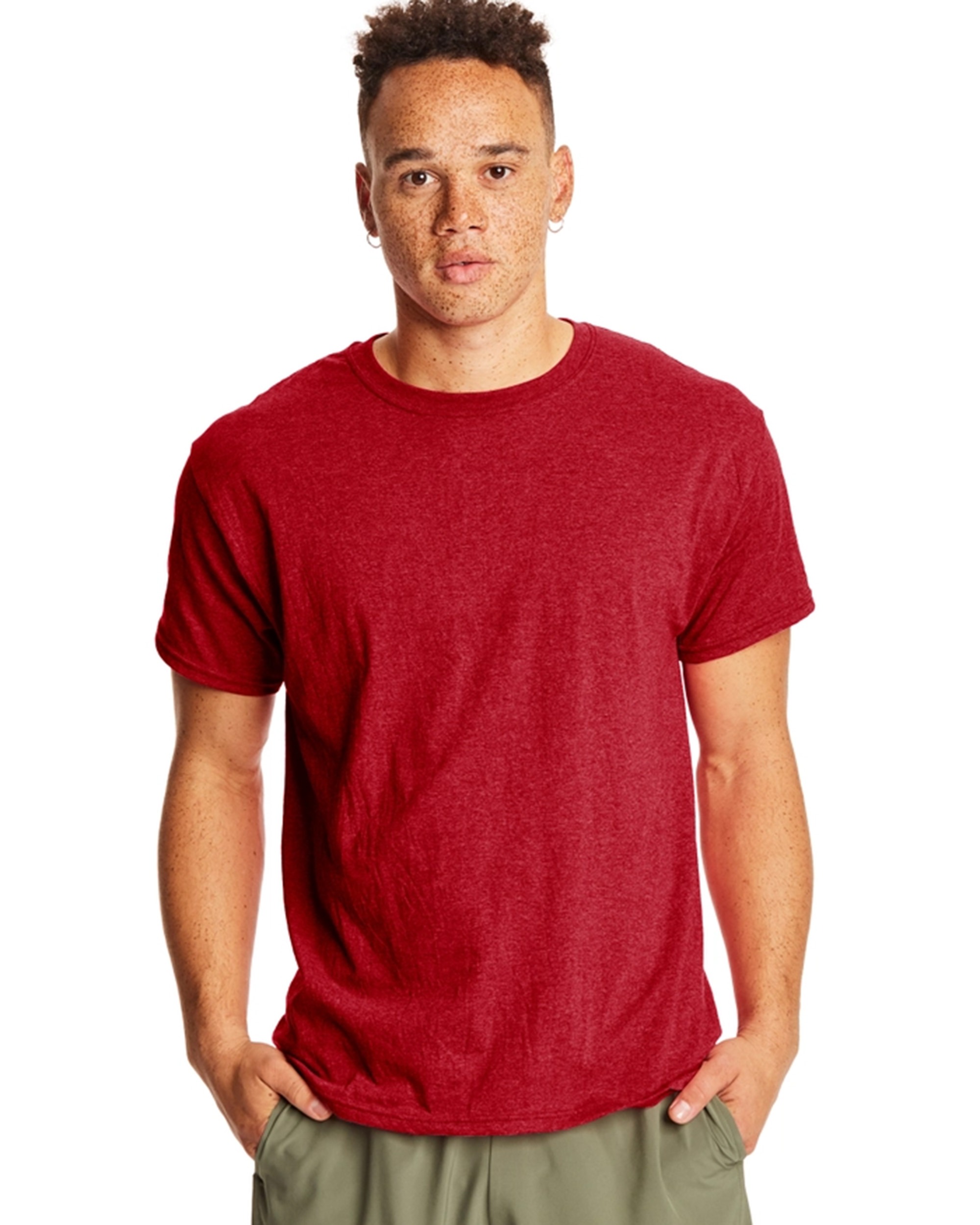 Hanes® 42TB Perfect-T Short Sleeve Adult Triblend T-Shirt