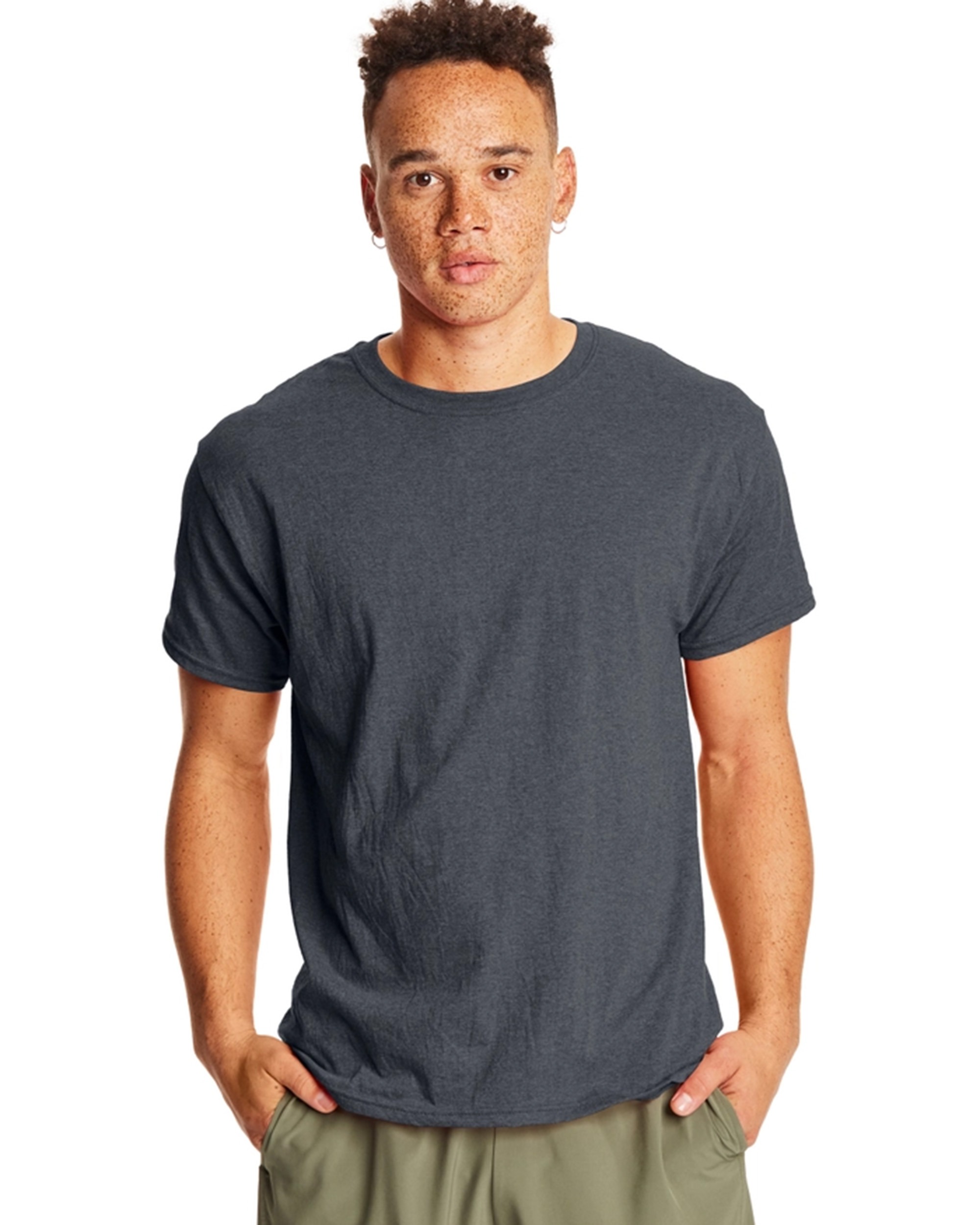 Hanes® 42TB Perfect-T Short Sleeve Adult Triblend T-Shirt