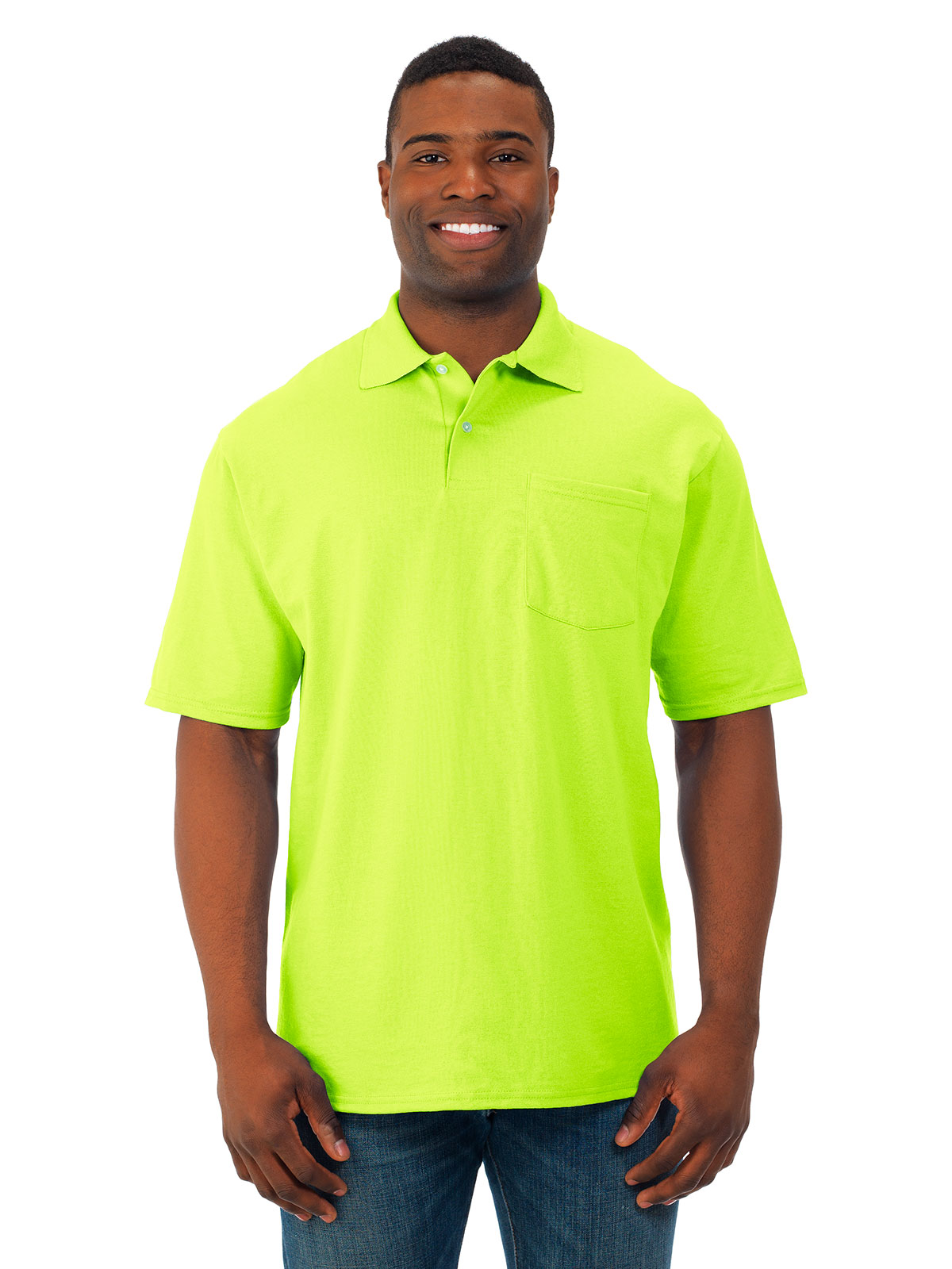 JERZEES® 436MPR SpotShield™ Pocket Jersey Sport Shirt
