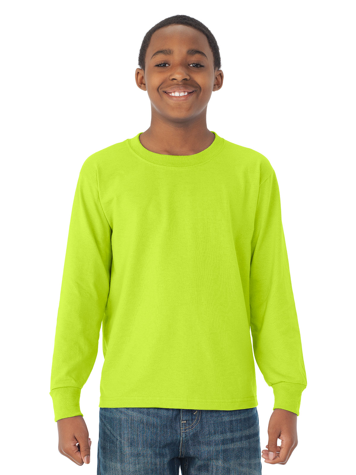 JERZEES® 29BLR DRI-POWER® Youth Long Sleeve T-Shirt