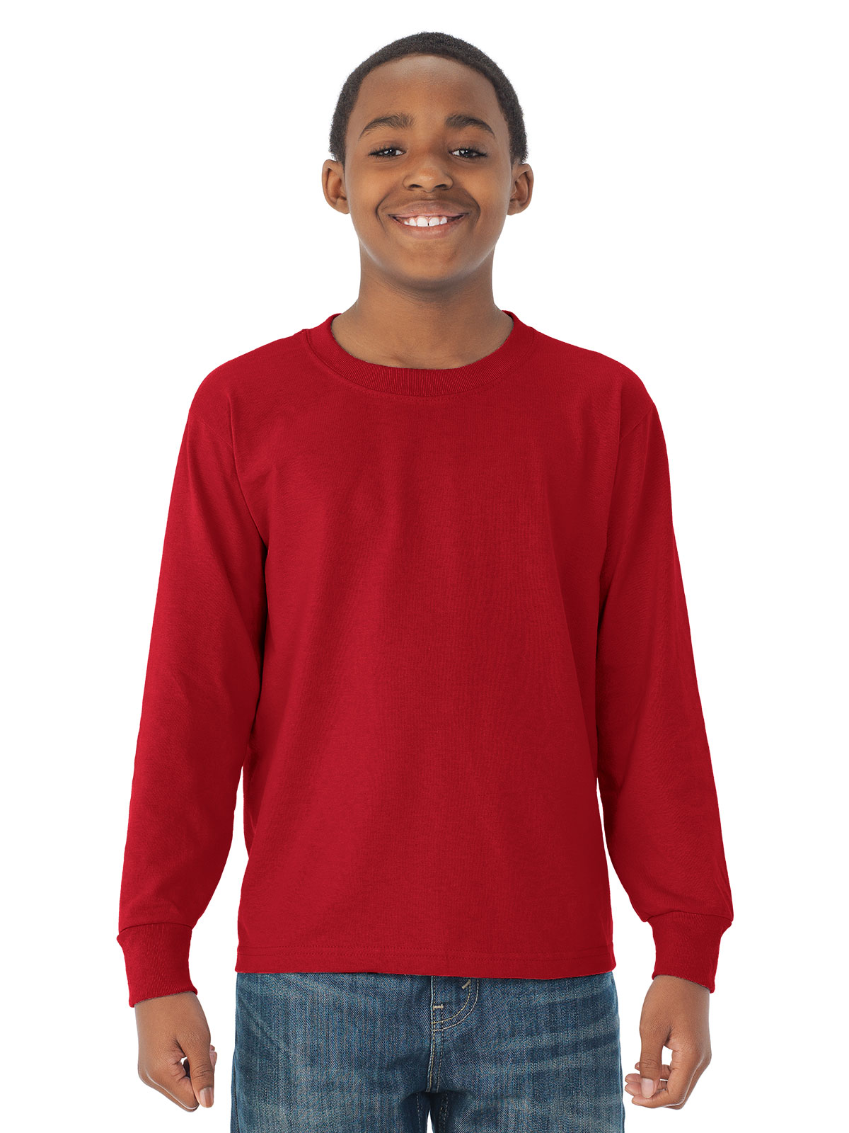JERZEES® 29BLR DRI-POWER® Youth Long Sleeve T-Shirt