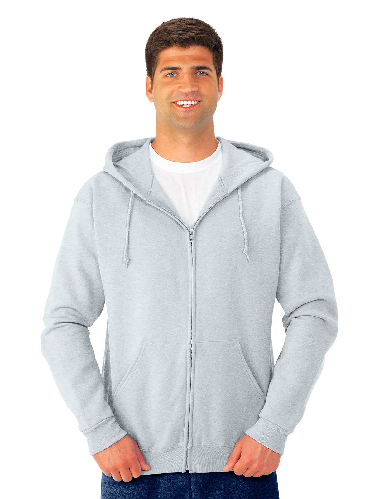 JERZEES® 993MR NuBlend® Unisex Full-Zip Hooded Sweatshirt