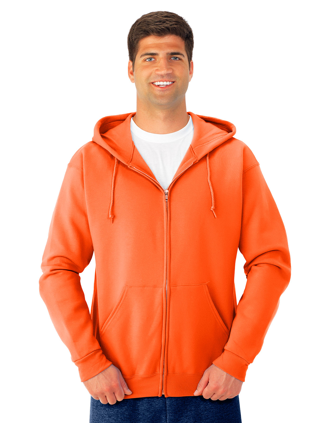 JERZEES® 993MR NuBlend® Unisex Full-Zip Hooded Sweatshirt