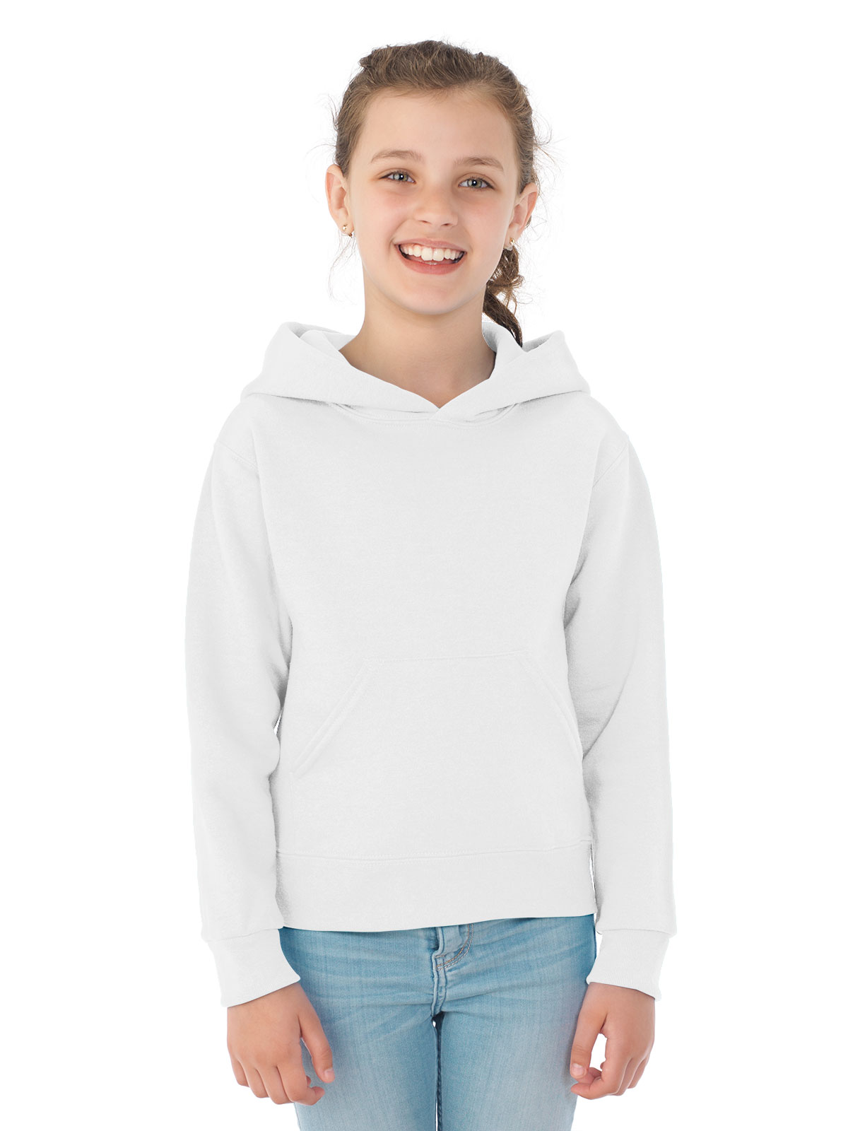 JERZEES® 996YR NuBlend® Youth Hooded Sweatshirt