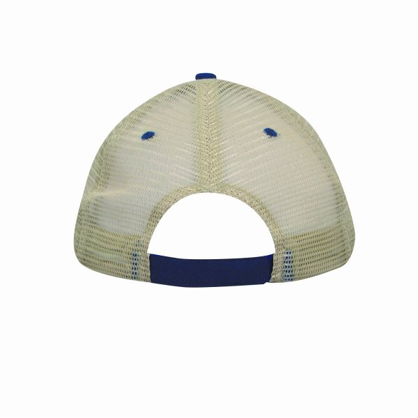 EastWest Embroidery 6420 6 Panel Light Brushed Trucker Cap