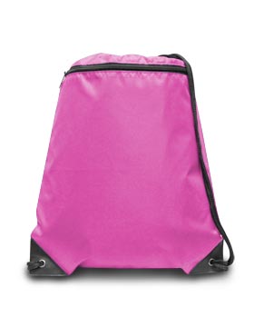 Liberty Bags 8888 Zippered Drawstring Backpack