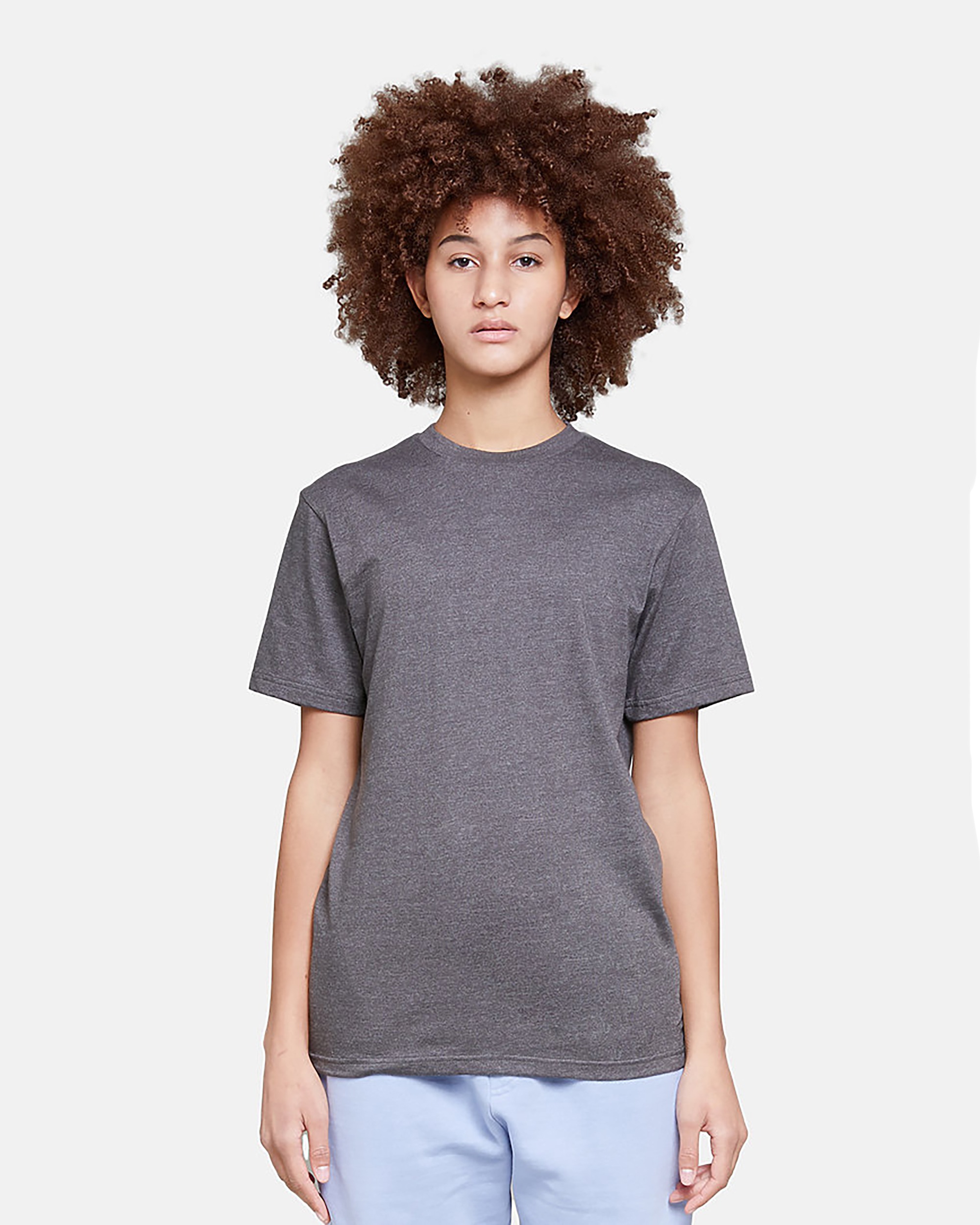 Lane Seven® LS15001 Heavyweight Tee, shown in Charcoal Heather