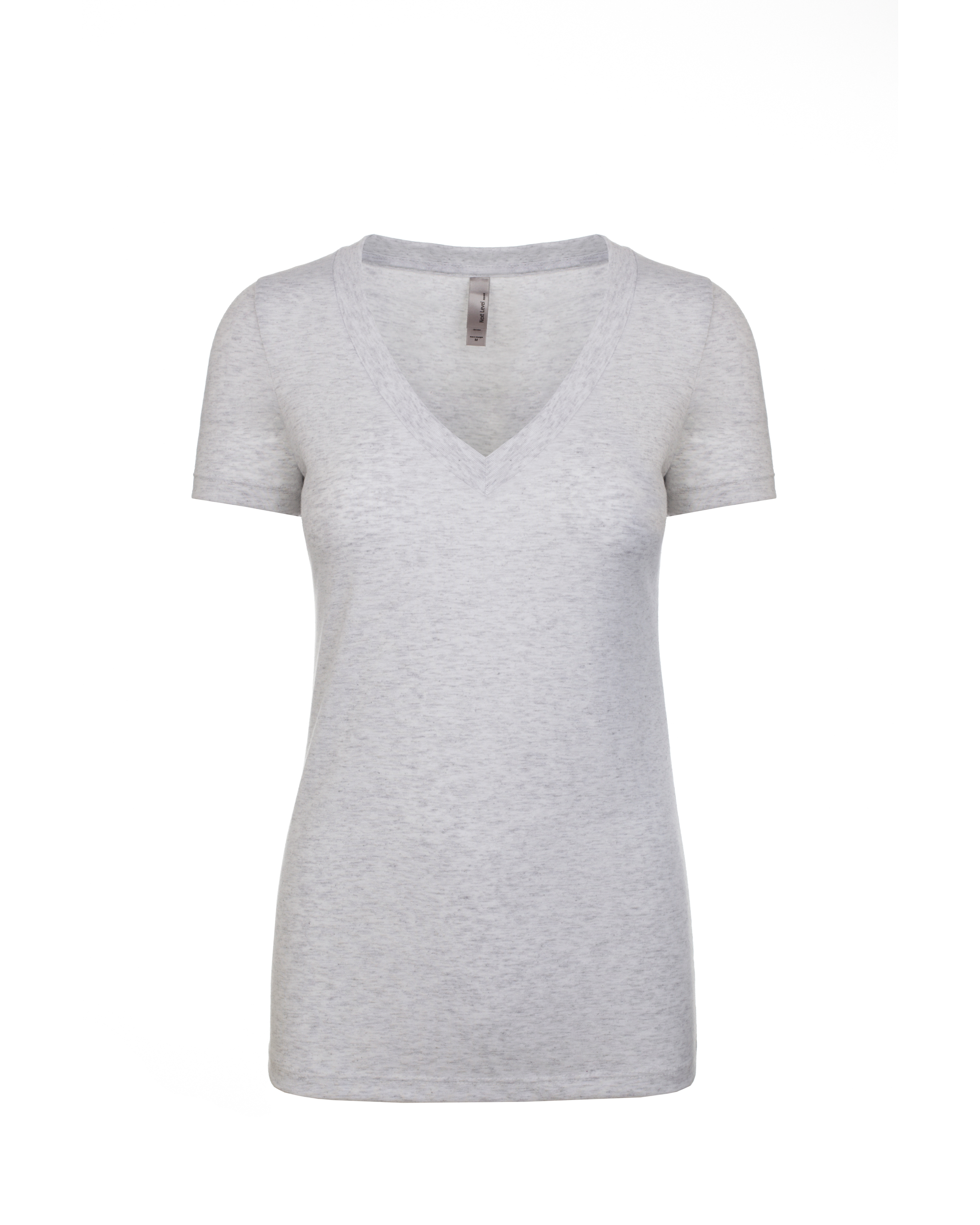 Next Level Apparel® 6740 Women's Tri-Blend Deep V-Neck T-Shirt