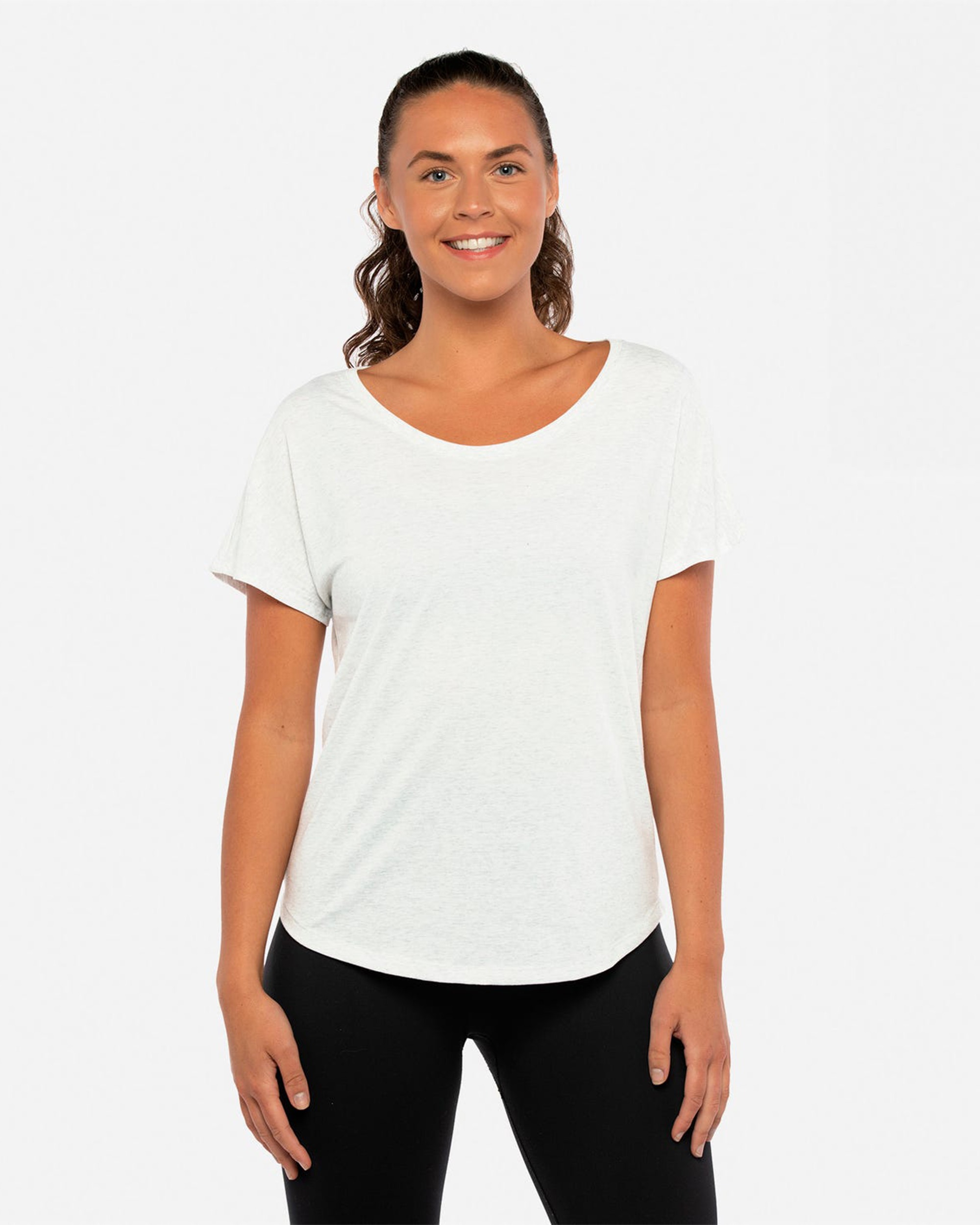 Next Level Apparel® 6760 Women's Tri-Blend Dolman T-Shirt