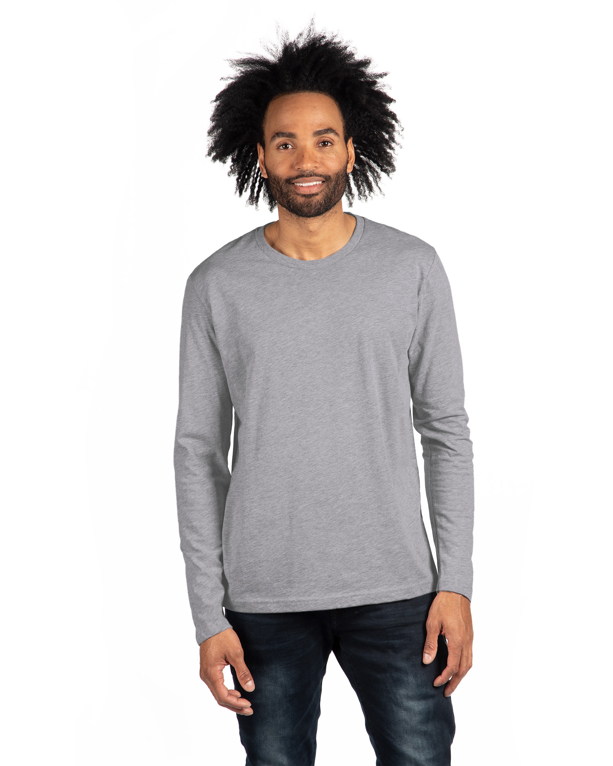 Next Level Apparel® 3601 Unisex Cotton Long Sleeve T-Shirt