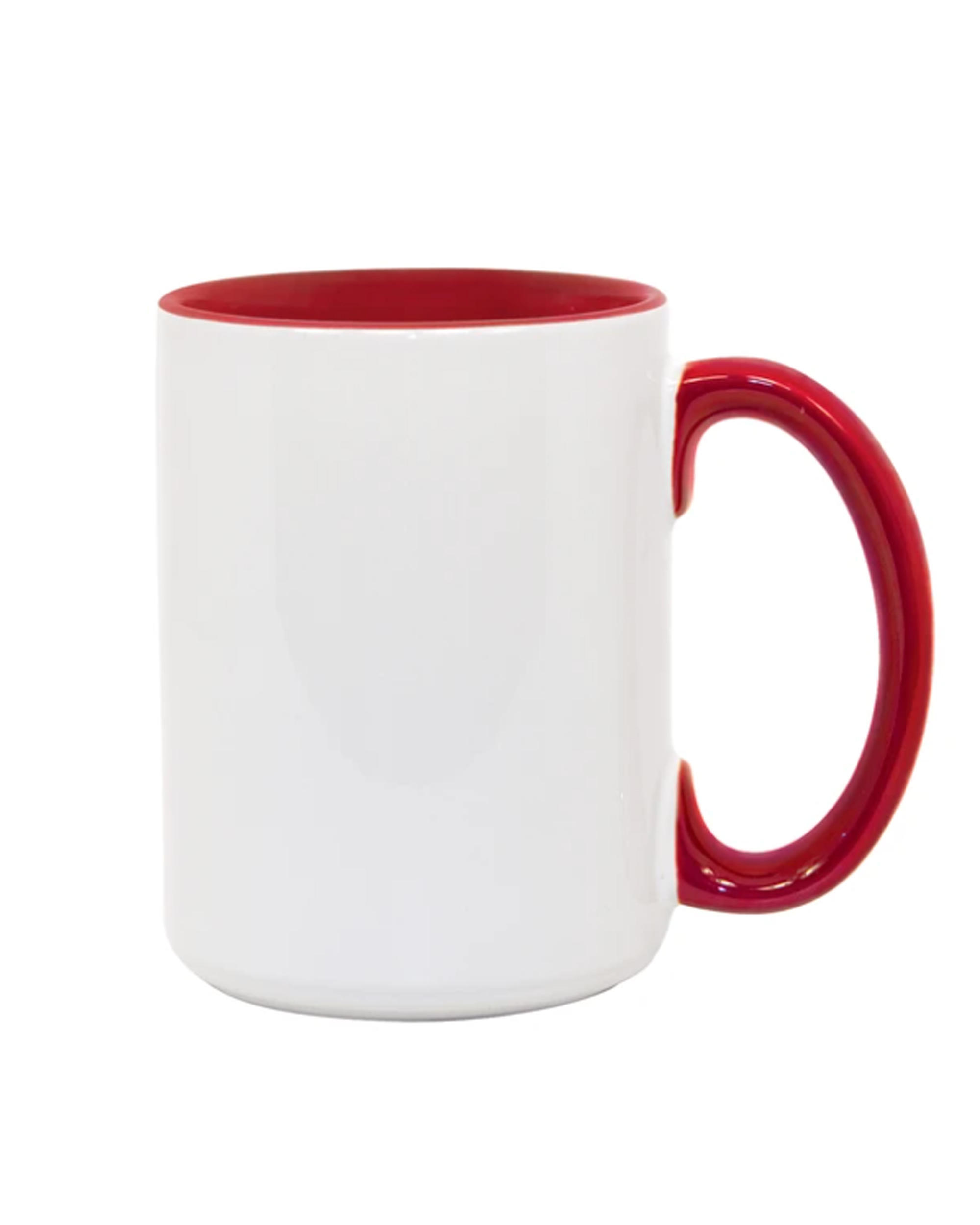 One Stop 21567 Sublimatable Ceramic Mug w/Contrast Color Inner/Handle & Orca Coating