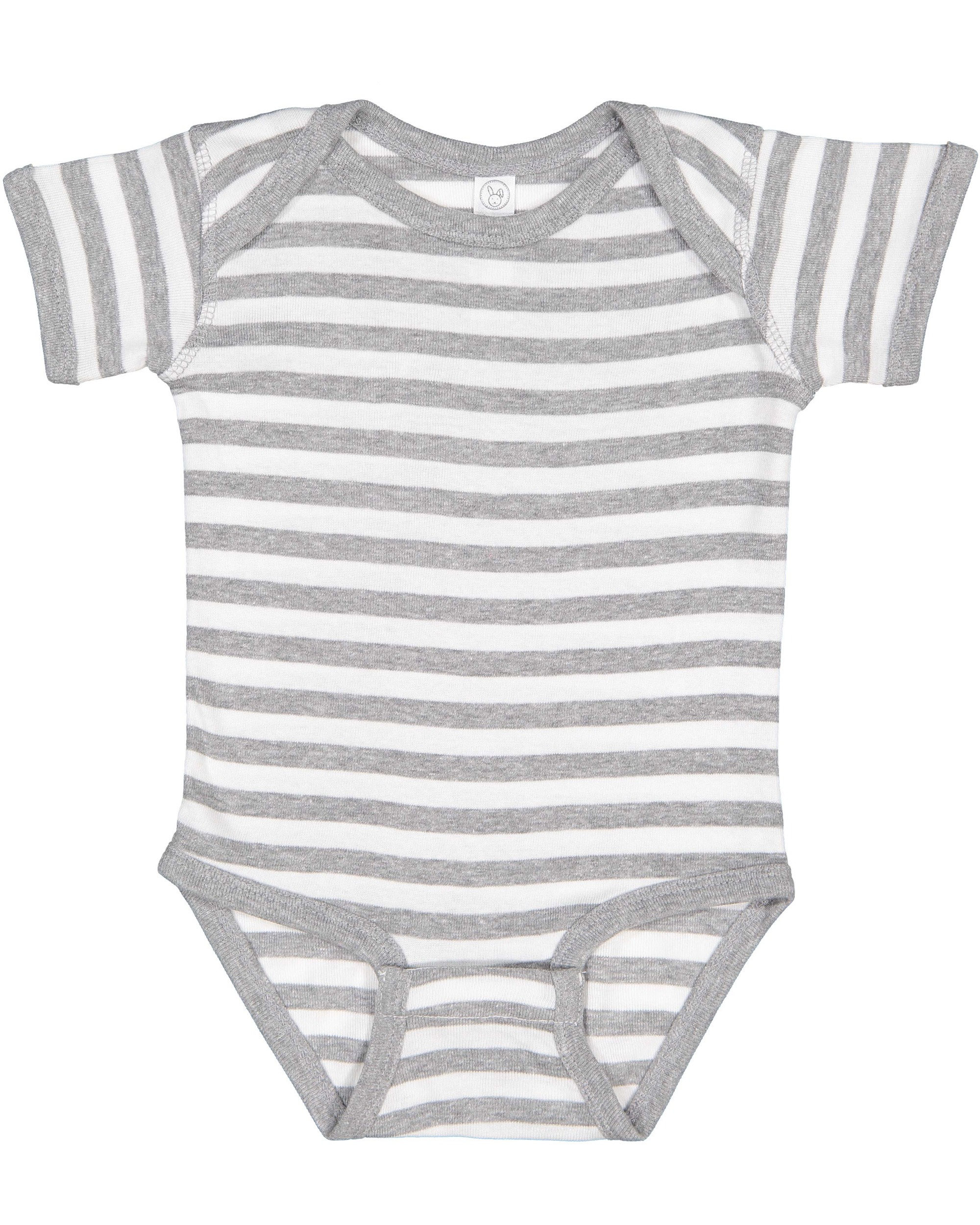 Rabbit Skins® 4400 Infant Baby Rib Bodysuit