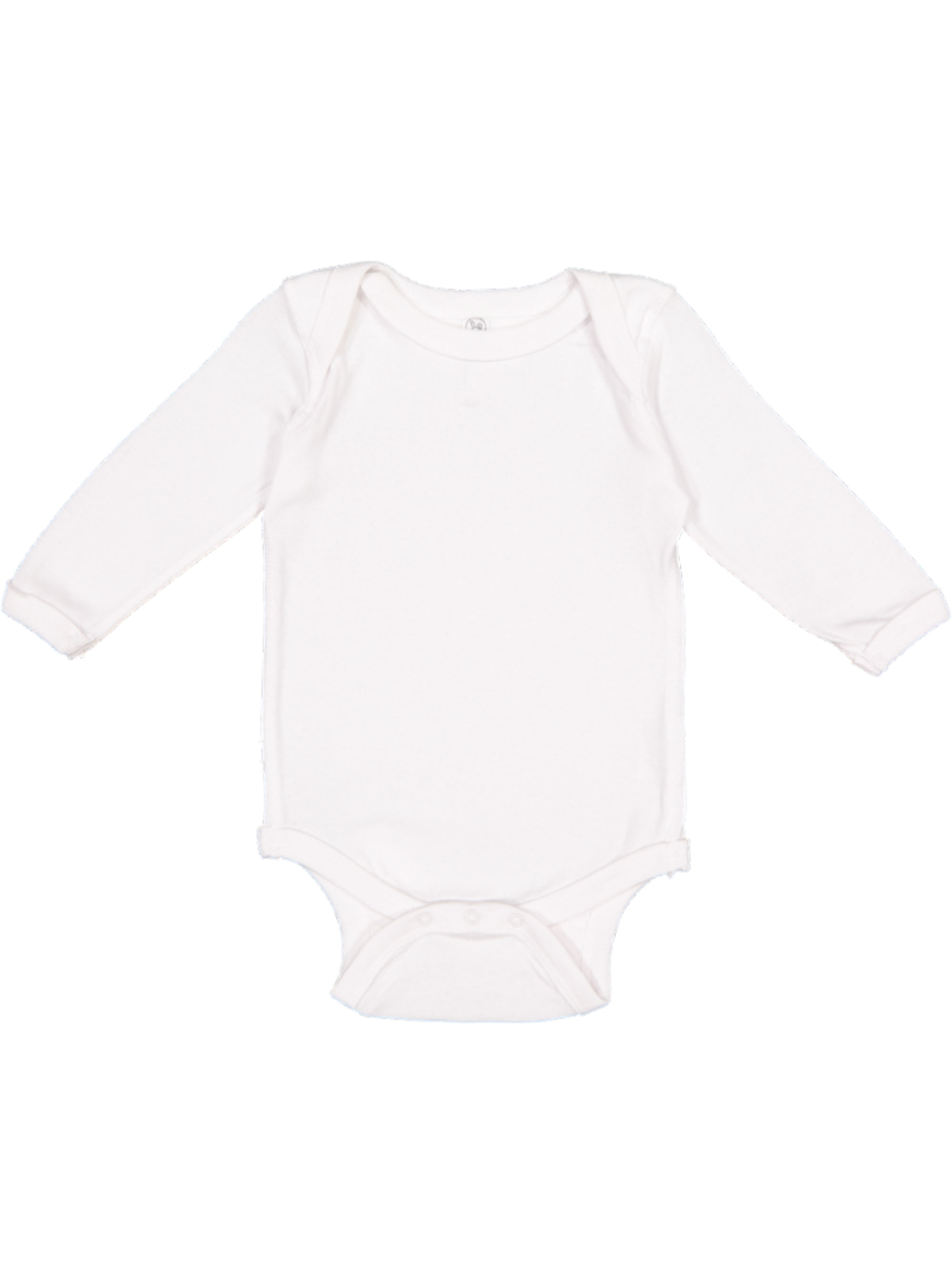 Rabbit Skins® 4411 Infant Long Sleeve Baby Rib Bodysuit